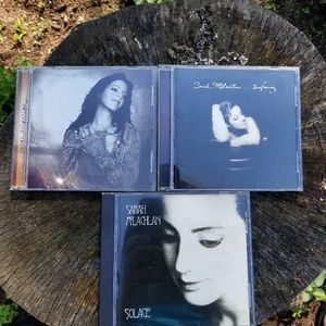 3 Sarah McLachlan CDs